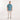 Teal Blue Mesh | On Model | Front 3
