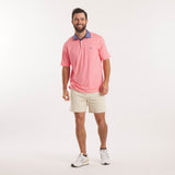 Strawberry Fizz & Peach Stripes | On Model | Full View