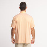 Orange & White Stripe | ON MODEL | BACK