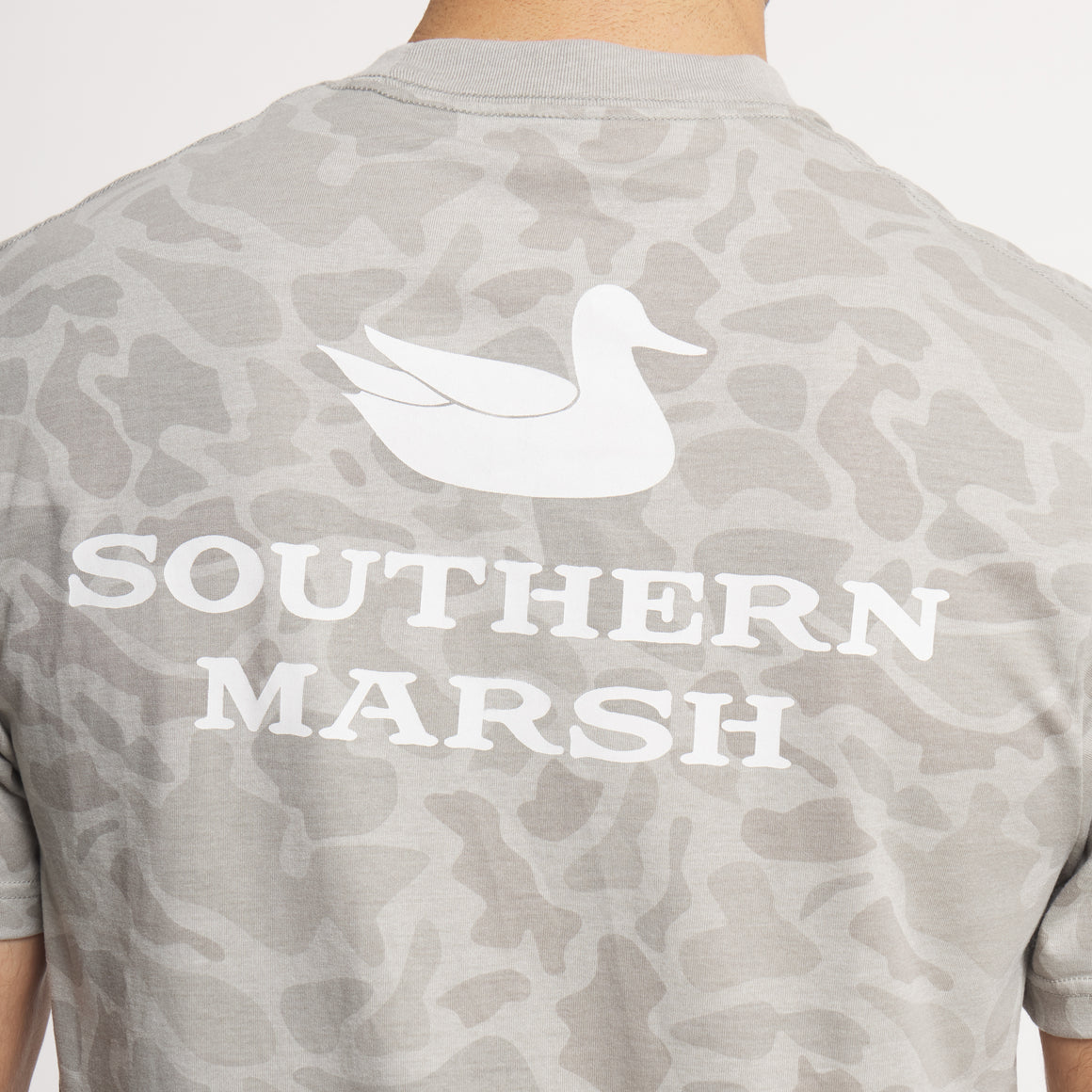 Camo Light Gray | ON MODEL | BACK