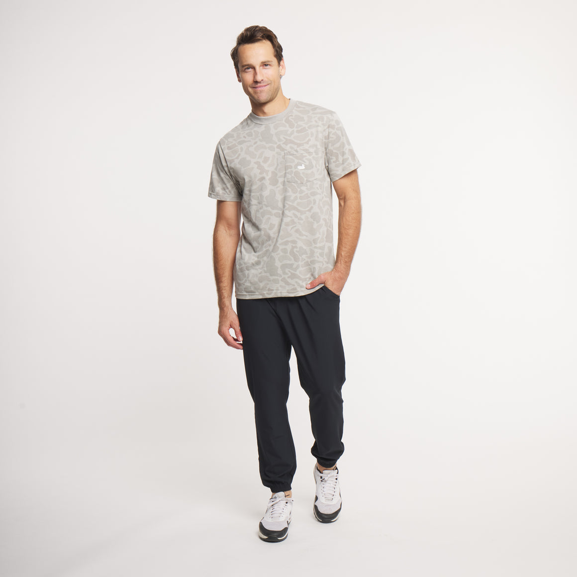 Camo Light Gray | ON MODEL | FULL OUTFIT