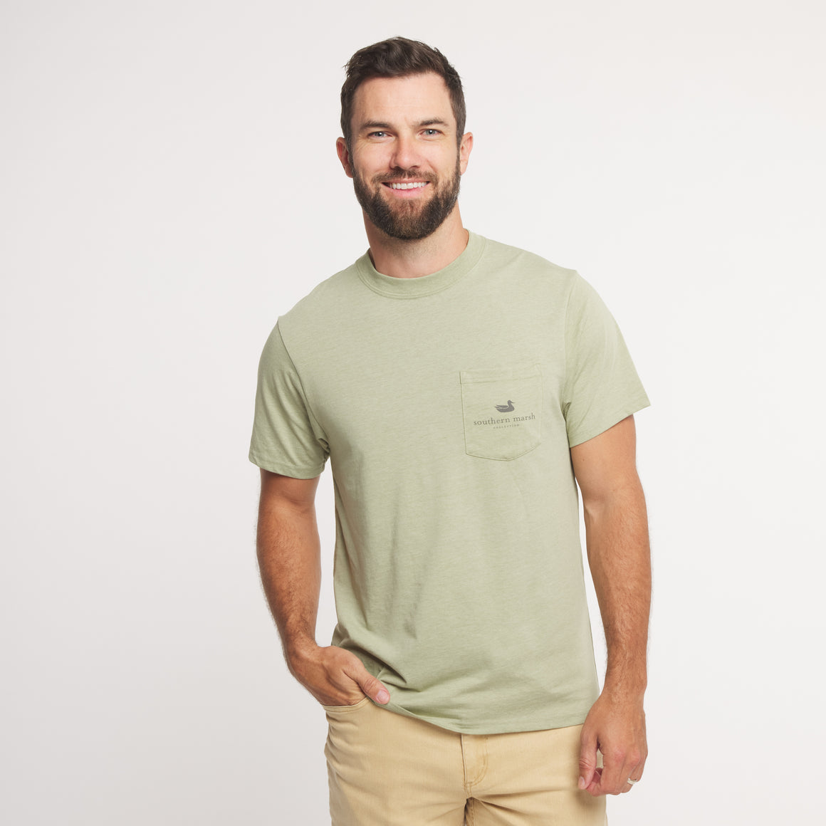Brigade Olive | ON MODEL | FRONT
