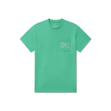 Bimini Green | Youth Authentic Tee | Short Sleeve T-Shirt | Front