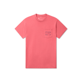 Washed Strawberry Fizz Heather | Youth Authentic Vibrant Tee | Front