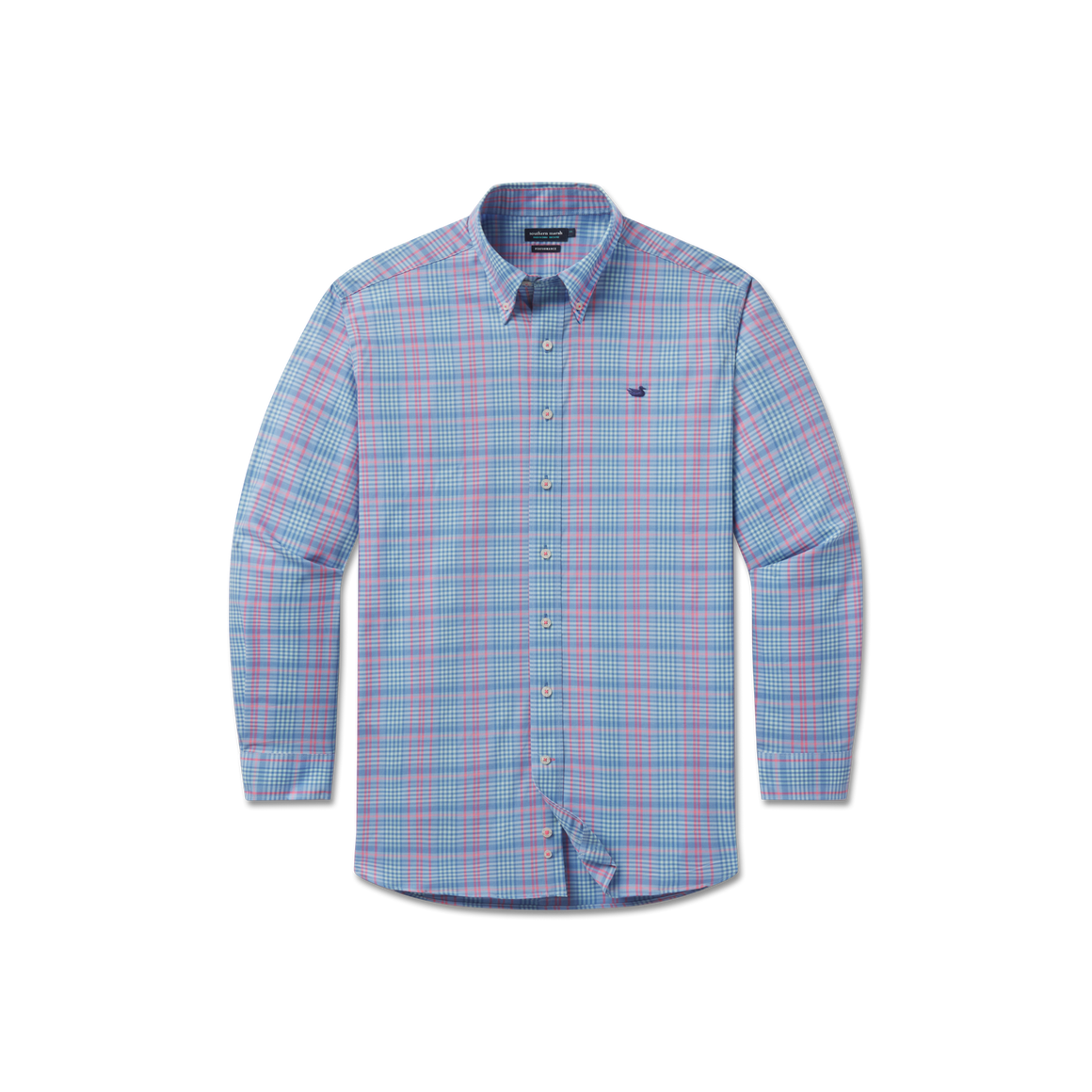 Blue with Coral | Front