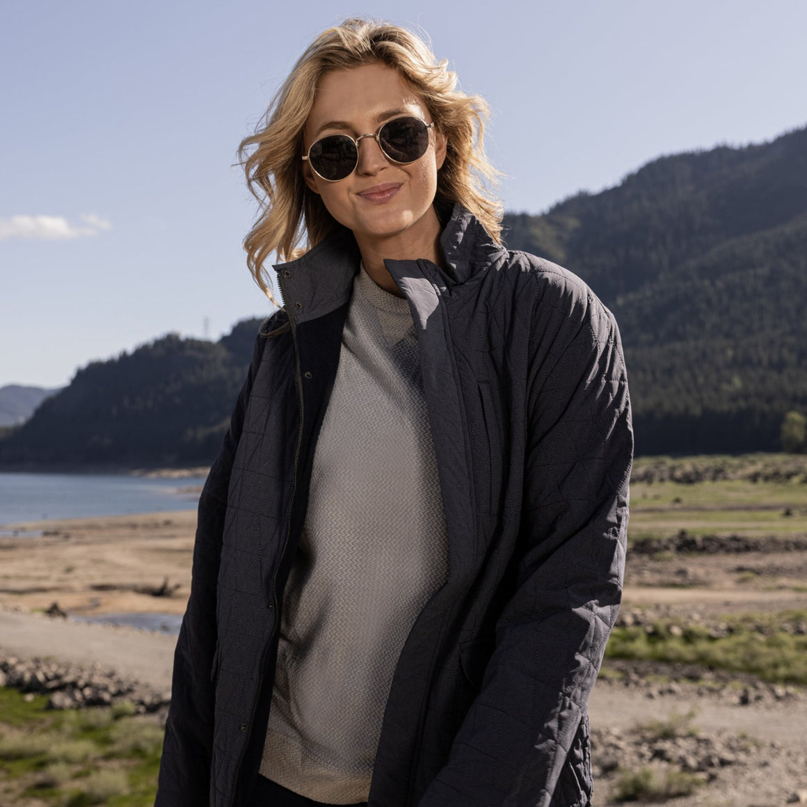 Navy | Asheville Original Quilted Jacket | Lifestyle