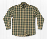 Dark        Olive          and        Tan | Jalisco Gingham Dress Shirt | Front
