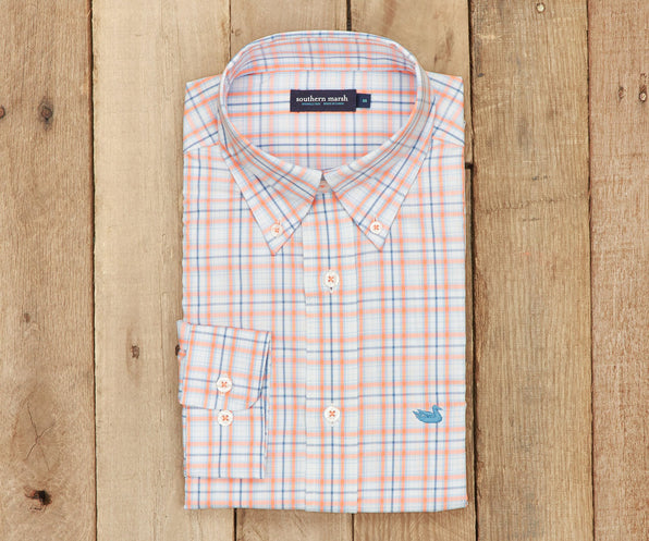 Orange and Blue Bainbridge | Bainbridge Check Dress Shirt